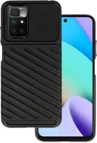 Dėklas Topt Thunder dėkals skirtas Xiaomi Redmi 10 juodos spalvos