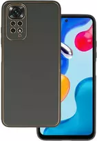 Tel Protect Luxury dėklas skirtas Xiaomi Redmi Note 11 Pro/Note 11 Pro 5G Graphite
