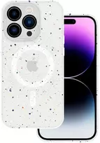 Tel Protect Magnetic Splash Frosted dėklas skirtas Apple iPhone 11 Pro Max baltos spalvos
