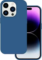 Tel Protect silikoninis Premium dėklas telefonui Apple iPhone 14 Pro mėlynos spalvos