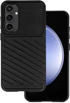 Dėklas Topt Thunder dėkals skirtas Samsung Galaxy S23 FE juodos spalvos