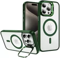 Tel Protect Kickstand Magsafe dėklas skirtas Apple iPhone 14 žalios spalvos
