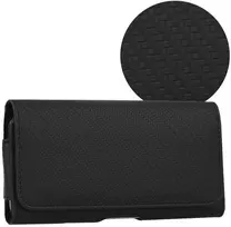 Dėklas Topt HIT Belt Holster (SIZE XL) skirtas Apple iPhone 15 Pro Max/Samsung A54 5G/A52/S24 Plus/S20 FE design 3 juodas (167×83 mm)