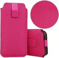 Dėklas Topt HIT maišelis telefonui (Dydis XL) Apple iPhone 14/14 Pro/Apple iPhone 15/15 Pro/Samsung S23/S23 Plus/S24/S24 Plus/A15/A54 5G design 2 rožinės spalvos