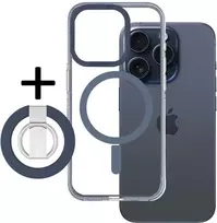 Amazing Thing Titan Pro Mag Ring Grip dėklas telefonui 10FT IP156.1PTRBU Apple iPhone 15 Pro mėlynos spalvos
