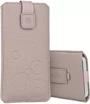 Dėklas WONDER Deko (Dydis XXL) skirtas Samsung S25 Ultra/S24 Ultra/M35/M23/A16 5G/Xiaomi Redmi 14C cappuccino