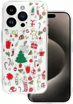 Tel Protect Christmas Clear dėklas skirtas Apple iPhone 16 Plus Design 2