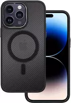Tel Protect Magnetic Carbon dėklas skirtas Apple iPhone 13 Pro juodas