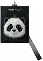 Nimmy kortelių dėklas juodos spalvos Big Eyed Pet 2.0 Cat