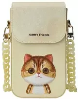 Nimmy dėklas telefonui khaki Big Eyed Pet 2.0 Cat