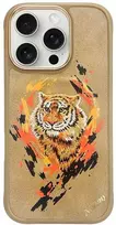 Nimmy Tiger MagSafe dėklas skirtas Apple iPhone 16 Pro Max light rudos spalvos