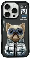 Nimmy Apple iPhone 16 Pro Max 6.9" dėklas telefonui juodos spalvos Cool&Cute 2.0 Dog