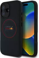 Red Bull Raudona Bull Raudona Bull PU Leather Raudona Ring MagSafe dėklas jūsų Apple iPhone 16 mėlynos spalvos