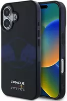 Red Bull Raudona Bull Raudona Bull PC/TPU Two Bulls Magsafe dėklas jūsų Apple iPhone 16 mėlynos spalvos