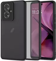 Motorola Moto G55 5G Tech-Protect Magmat Matte dėklas telefonui juodos spalvos