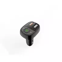 Devia siųstuvas FM Smart Bluetooth MP3 automobilinis įkroviklis PD 30W 1x USB-C 2x USB 3A juodas