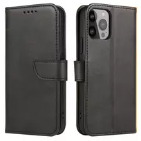Hurtel Magnet Case Samsung Galaxy S24 FE dėklas telefonui juodos spalvos