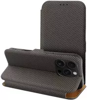 OEM atverčiamas dėklas, skirtas iPhone 16 PRO, Folio Side Magnet, rudas