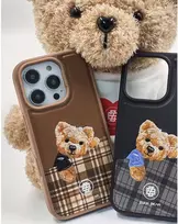 Forcell Vidinis ZUCK BEAR dėklas DARREN, suderinamas su MagSafe 16 juodas