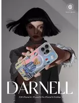 4Tel ZUCK BEAR dėklas DARNELL FROSTED LASER suderinamas su MagSafe, skirtas IPHONE 16 paris