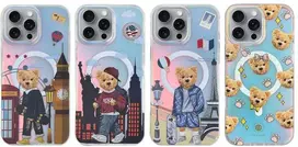 4Tel ZUCK BEAR dėklas DARNELL FROSTED LASER suderinamas su MagSafe, skirtas IPHONE 16 Pro Max paris