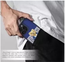 4Tel ZUCK BEAR dėklas PARIS GENTLEMAN IPHONE 16 kostiumui