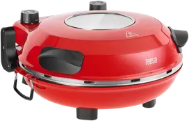 Sumuštinių keptuvas TEESA SUPREME + picos orkaitė, 1200 W, 32 cm, langas, nuimamas akmuo, dviejų šildytuvų valdymas