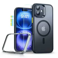 ESR Classic Pro Set Halolock MagSafe dėklas iPhone 16 - juodas
