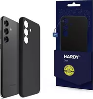 Dėklas Samsung Galaxy S25 – 3mk Hardy silikoninis „Android MagCase“ Juodas