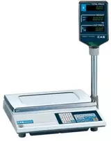 Virtuvinės svarstyklės Prekybinės elektroninės svarstyklės CAS AP-M 15 kg. su metrologine patikra