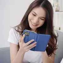 Dėklas Oem Flip case for Honor Magic 7 LITE Smart Case Book navy mėlynas