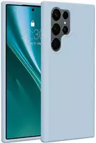 Dėklas Telforceone Etteri Silicone Samsung Galaxy S23 Ultra žydros spalvos