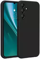 Dėklas Telforceone Etteri Silicone Samsung Galaxy A25 5G (global) juodos spalvos