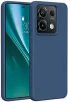 Dėklas Telforceone Etteri Silicone Xiaomi Redmi Note 13 Pro 5G mėlynos spalvos