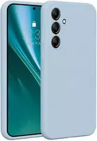 Dėklas Telforceone Etteri Silicone Samsung Galaxy A35 5G žydros spalvos