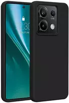 Dėklas Telforceone Etteri Silicone Xiaomi Redmi Note 13 Pro 5G juodos spalvos