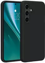 Dėklas Telforceone Etteri Silicone Samsung Galaxy S24 juodos spalvos