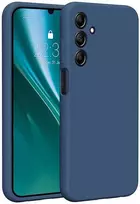 Dėklas Telforceone Etteri Silicone Samsung Galaxy A25 5G (global) mėlynos spalvos