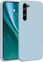 Dėklas Telforceone Etteri Silicone Samsung Galaxy S23 Plus žydros spalvos