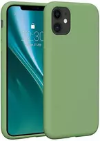 Dėklas Telforceone Etteri Silicone Apple iPhone 11 šviesiai žalios spalvos