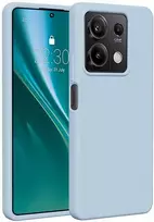 Dėklas Telforceone Etteri Silicone Xiaomi Redmi Note 13 5G žydros spalvos