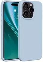 Dėklas Telforceone Etteri Silicone Apple iPhone 15 Pro Max 6,7' žydros spalvos
