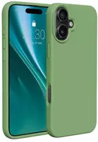 Dėklas Telforceone Etteri Silicone Apple iPhone 16 6,1' šviesiai žalios spalvos