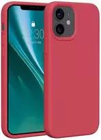 Dėklas Telforceone Etteri Silicone Apple iPhone 12 / 12 Pro 6.1" aviečių