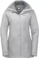JackWolfskin Žieminė moteriška striukė Jack Wolfskin KIRUNA TRAIL | pilka