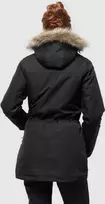 JackWolfskin Žieminė moteriška striukė Jack Wolfskin COASTAL RANGE | juoda