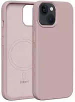 Etteri silikoninis Mag dėklas, skirtas iPhone 14 6,1' šviesiai rožinis