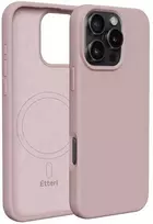 Dėklas Telforceone Etteri Silicone Mag Apple iPhone 16 Pro 6,3' rožinės spalvos