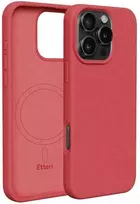 Dėklas Telforceone Etteri Silicone Mag Apple iPhone 16 Pro 6.3" aviečių