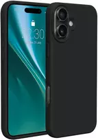 Dėklas Telforceone Etteri Silicone Apple iPhone 16 Plus 6,7' juodos spalvos